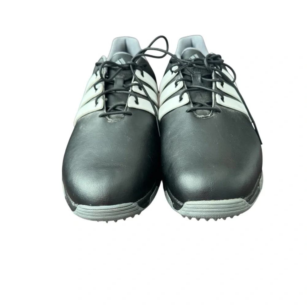 Adidas Golf Men’s Shoes Size 11.5 Pure TRX Black White Microfiber Leather F33315